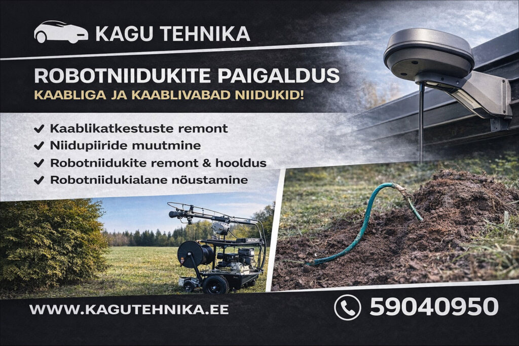 Robotniidukite paigaldus